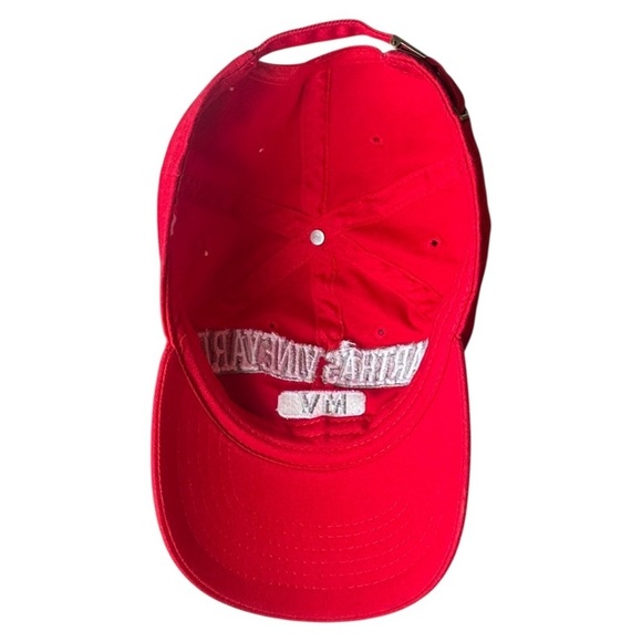 Bay State Apparel Martha’s Vineyard 3D Embroidered Baseball Cap in Red - Picture 4 of 5